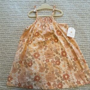 Little Co. Organic Cotton and Linen Sundress NWT
